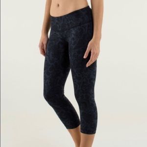 Lululemon Paisley Wunder Under Leggings